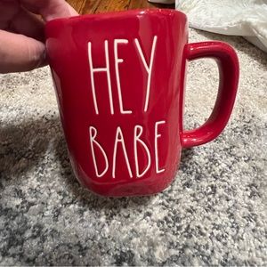 Rae Dunn HEY BABE Mug